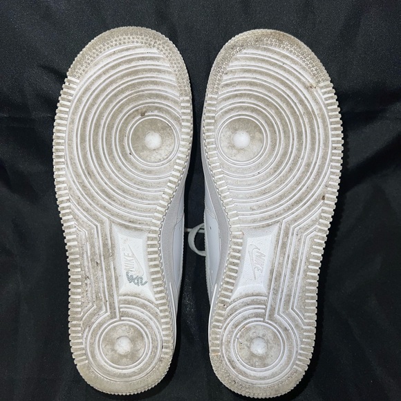 Nike Air Force 1 White Sneakers Women’s US 8 - Picture 8 of 9
